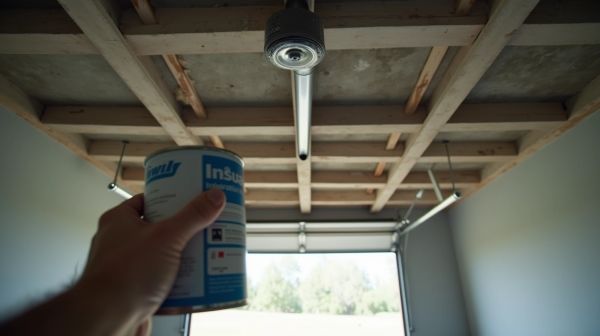 Quel isolant collable pour un plafond de garage efficace ?